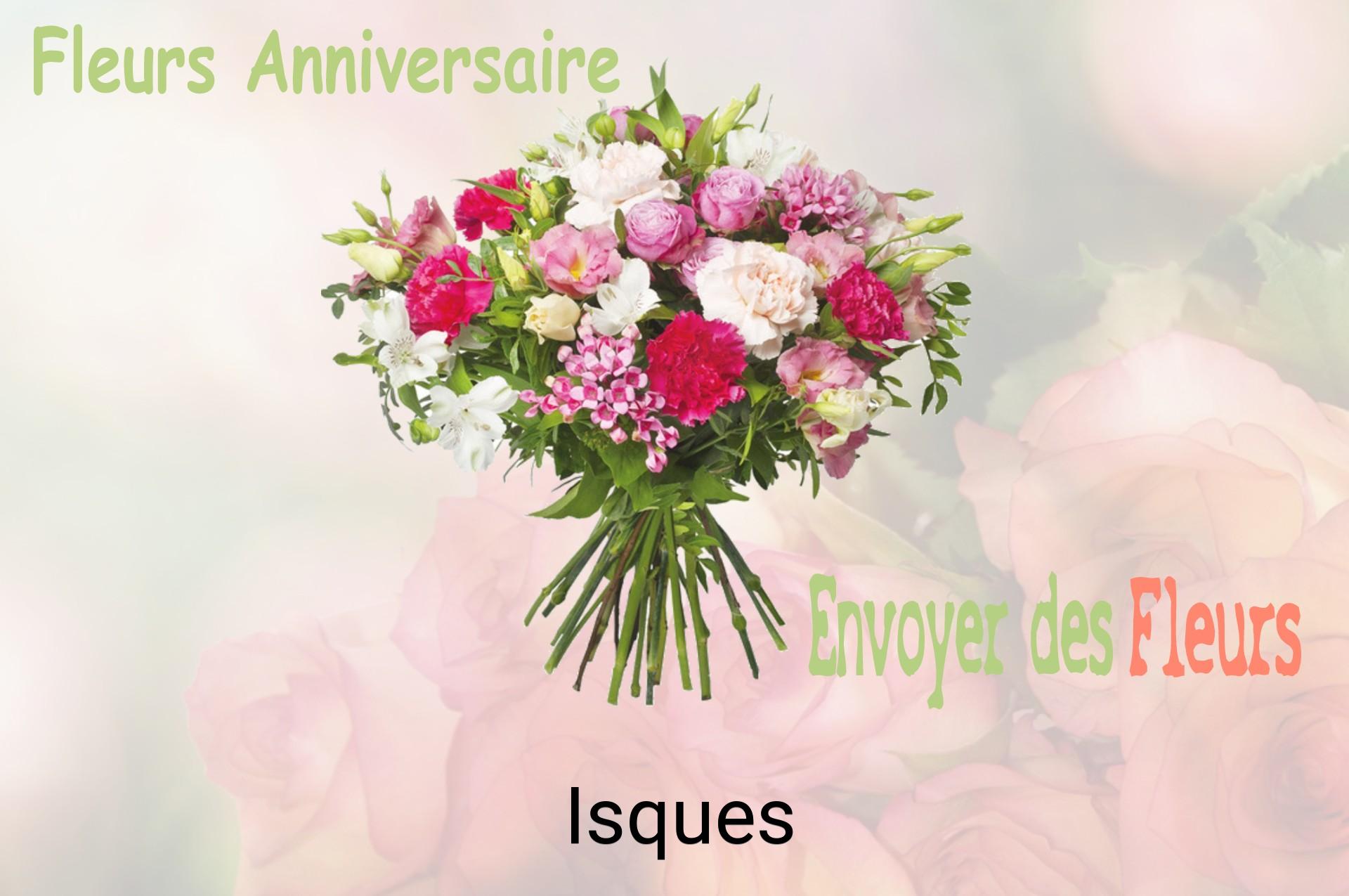 Bouquet de fleurs d’anniversaire livré à Isques